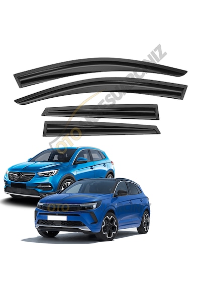 Cam Rüzgarlığı Fermeq Mugen Opel Grandland X 2017- 4lü