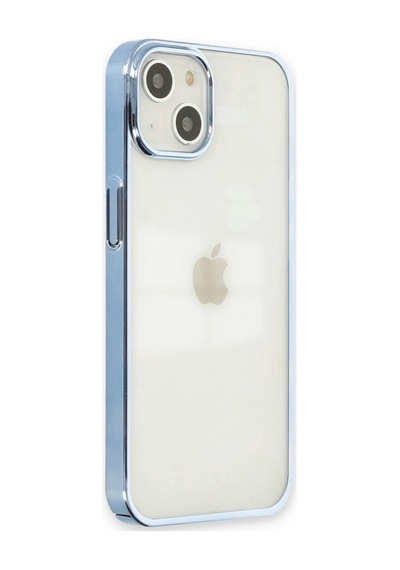 Apple iPhone Uyumlu,  14 Plus Kılıf Element Silikon - Sky Blue