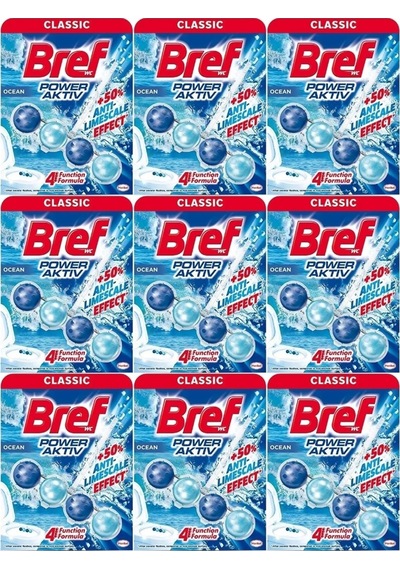 Power Aktiv Klozet Bloğu Okyanus Kokulu 9 Lu Set 9pk 1