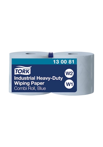 Tork Endüstriyel Ağır Kirler Yüzey Silme Kağıdı Plus W2 3 Katlı Mavi 119 M 130081