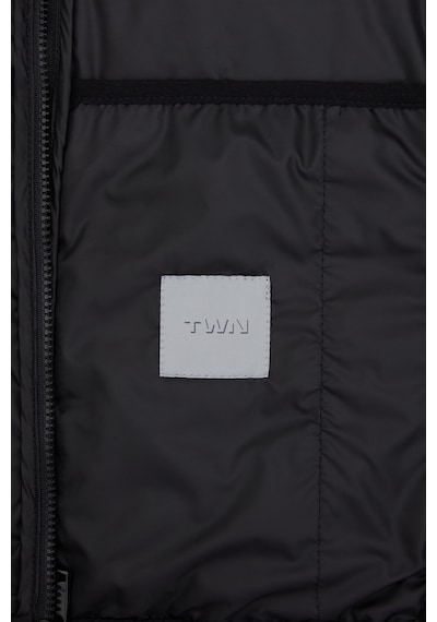 Twn Slim Fit Siyah Düz Mont 3ec070011010m 001