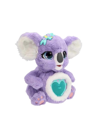 Mey İthalat Sesli Ve Işıklı İnteraktif Peluş Anne Koala Mor