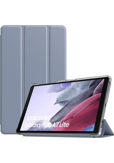 Samsung Uyumlu Galaxy Tab S7 Plus T970 T975 T977 Kılıf Pu Deri Smart Sta