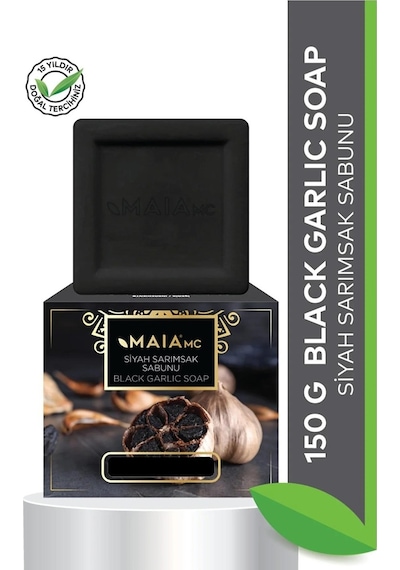 Maia Mc Siyah Sarımsak Sabunu 150 G