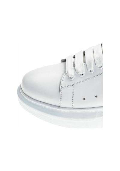 King Paolo King Shoes Büyük Numara Beyaz Ayakkabı Beyaz - Siyah