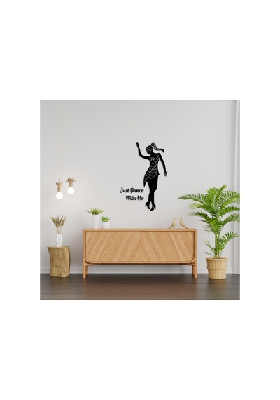 Led Işıklı Dans Temalı Tablo Helen Dekoratif Gece Lambası Sarı - 737251295 Sarı