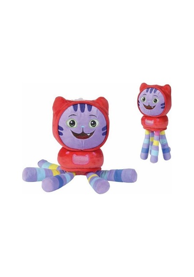 Gabbys Dollhouse Dj Catnip Plush - 25 Cm Çok Renkli