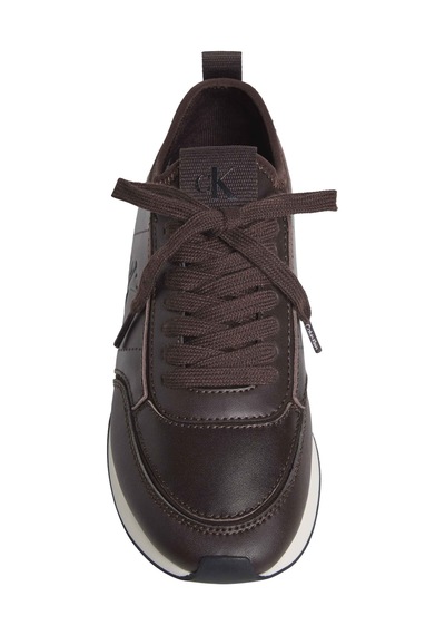Calvin Klein Kadın Marka Logolu Günlük Kullanıma Uygun Bordo Sneaker Hw0hw03118 Vh2