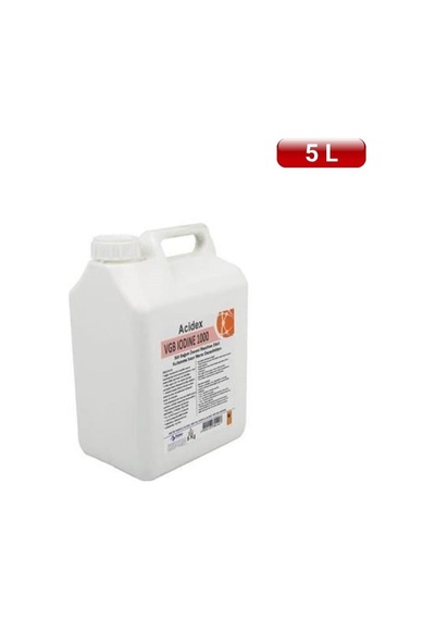 Melasty Süt Sağım Sistemi Sağım Sonrası Meme Dezenfektanı Povidin İyot Ve Gliserin Bazlı 5 Litre -2917
