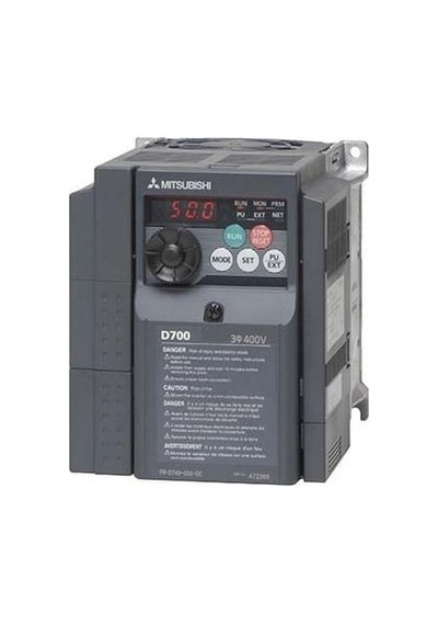 Mitsubishi Fr-cs84-050-60 Inverter,hız Kontrol, Sürücü, Driver 2,2 Kw 5a Trifaz 380vac