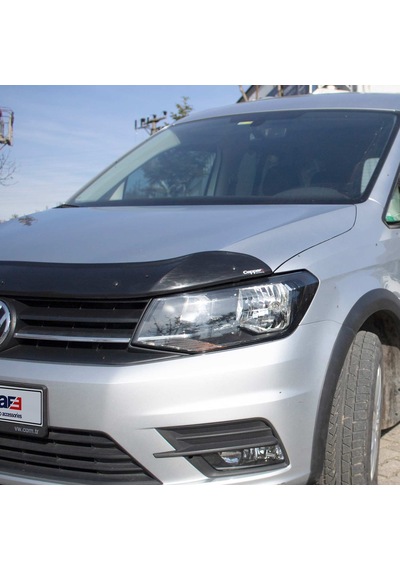 Cappafe Vw Caddy Ön Kaput Koruyucu Rüzgarlık 4Mm Abs 2015-2020