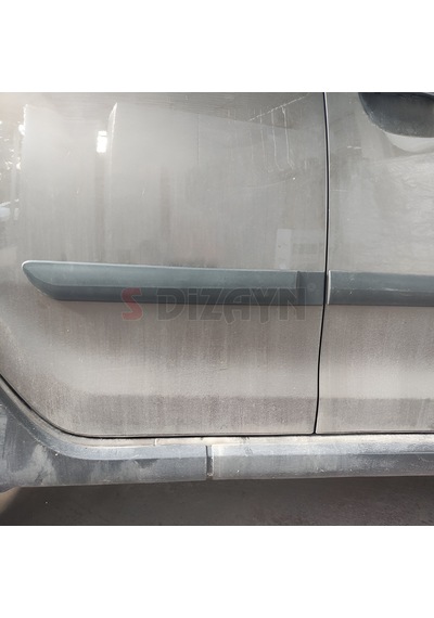 S-dizayn Dacia Sandero Stepway Abs Plastik Yan Kapı Koruma Çıtası 2013-2020 A+ Kalite