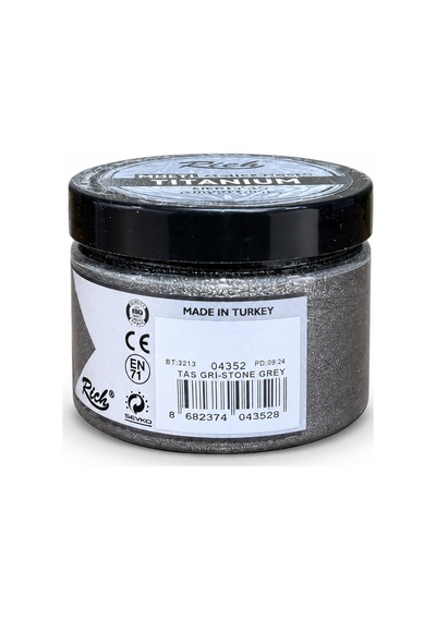 Rich Multi Titanyum Rölyef Pasta 150 Ml Taş Gri