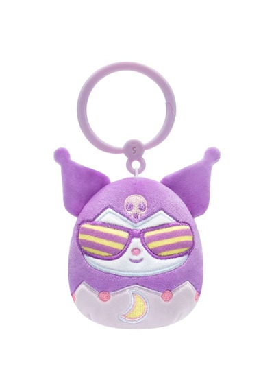 Squishmallows Hello Kitty Serisi Klipsli - Kuromi 9 Cm Sn01326 Çok Renkli