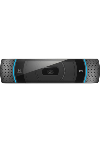 Skype İçin Logitech Tv Kamerası Hd 720p, Skype Özellikli Panasonic Tv'lerle Uyumlu Siyah