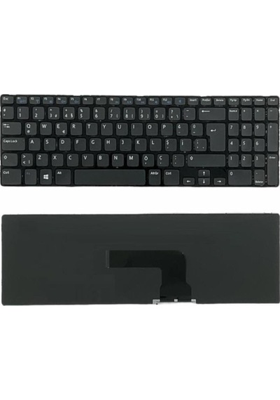 Dell İnspiron 15r 3521, 5521 Notebook Klavye - Siyah Tr Nsk-la0sc, Pk130sz2a23, 0jdc1k / Kl0200 43991655