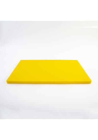 Türkay Polietilen Kesme Tahtası. Kesim Levhası Sarı 30X50X2 Cm