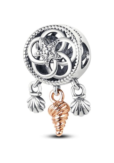 Nur Silver Deniz Kabuğu Gümüş Charm Nur-bl08809