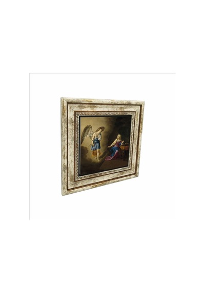 Meryem E Müjde Adriaen Van De Velde, 1667 Baskılı Taş Tablo 25x25