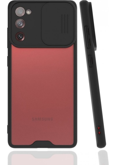 Nettech Samsung Galaxy S21 Fe Uyumlu Platin Kamera Kızaklı Arka