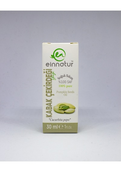 Einnatur Kabak Çekirdeği Yağı %100 Saf Soğuk Sıkım 30 ML