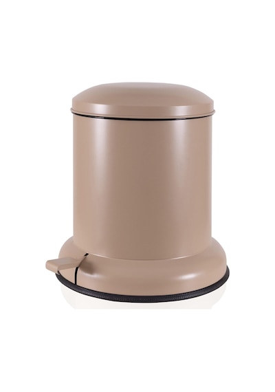 The Mia Metal Pedallı Çöp Kovası Mocha 20 Lt Kahverengi