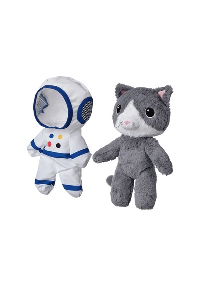 Ikea Aftonsparv Peluş Oyuncak 28 Cm Beyaz - Mavi - Gri
