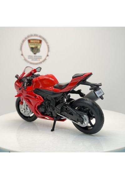 Suzuki Gsx-r1000 - 1:18 Ölçek 12cm Kutulu Diecast Model Kırmızı