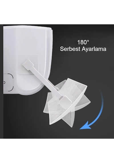 Ayrex Ayarlanabilir Klima Hava Yönlendirici 58-105 Cm Split Klima Hava Deflektörü, Delikli Siperlik, Klima Çarpm