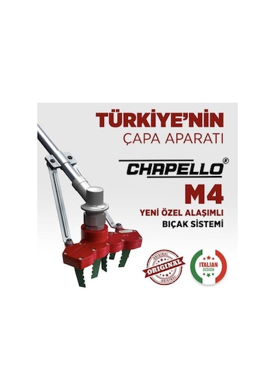 Pubert M4 Motorlu Tırpan Uyumlu Çapa Aparatı Yeni Model