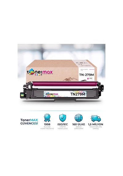 Brother Tn-279 .  Toner Kırmızı- Çipli / Dcp-l3520cdw / L3560cdw / Hl-l3220cw / L3240cdw / L3280cdw / Mfc-l3720cdw / L3760cdw / L3755cdw / L3780cdw / L8390cdw