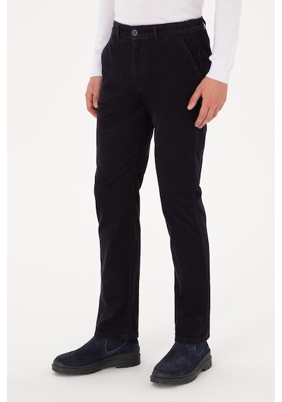 U.s. Polo Assn. Erkek Lacivert Pantolon Kanvas-chino 50310367-vr033 Lacıvert