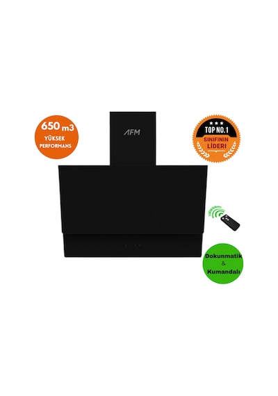 Afm Tech Ve Ferre Mech Vitroseramik Elektrikli Siyah MS263 + FM3400 + FM7700 Ankastre Set