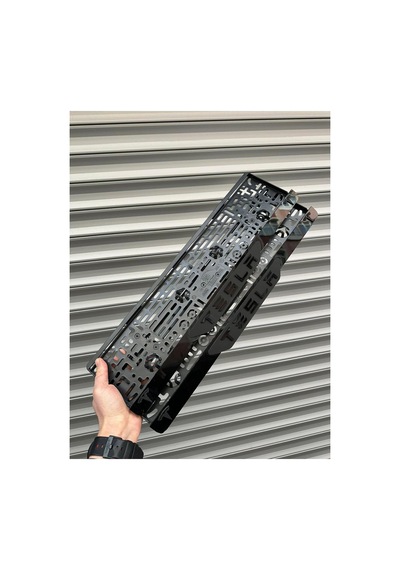 Vipplaka Tesla Uyumlu Mat Plakalık - 844320073