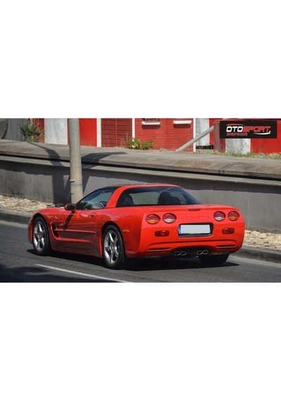 Chevrolet Corvette C5 Arka Tampon Fiberglass Boyasız