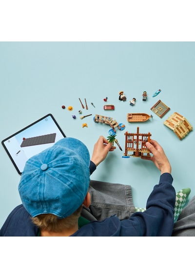 LEGO® ONE PIECE Yel Değirmeni Köyü Kulübesi 75636 - 8 Yaş ve Üzeri Çocuklar için Yaratıcı Oyuncak Yapım Seti (299 Parça)