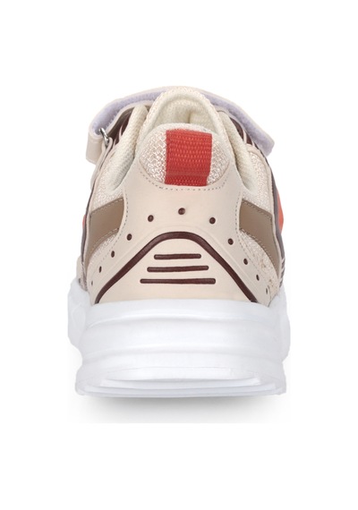 Slazenger Kendall Unisex Çocuk Cırt Cırtlı Bej / Kahve Günlük Spor Ayakkabısı