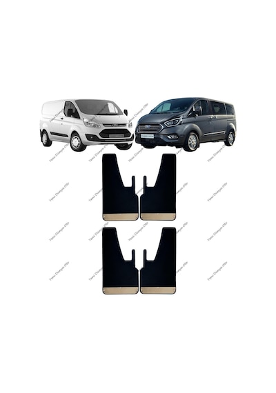 Ford Transit Tourneo Custom 4lü Krom Paçalık, Çamurluk, Tozluk FRD0SX028