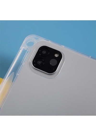 Ally Apple Uyumlu iPad  Pro 11-Inch (2021)-(2020)-(2018) Kalem Yerli Şeffaf Si - Şeffaf