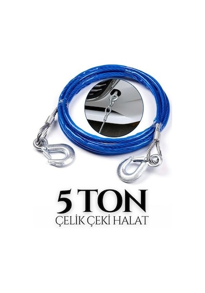 5 Ton Kapasite Çelik Çeki Halatı 429062