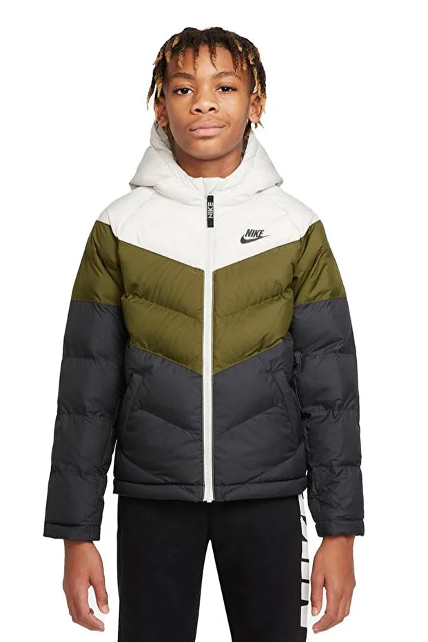 Nike Sportswear Synthetic-fill Jacket Çocuk Montu Cu9157-073 Çok Renkli