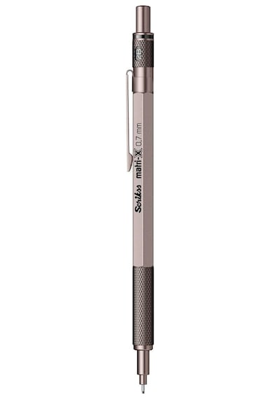 Scrikss Matri-x Versatil 0.7 Mm Metalik Gri Şeffaf Amb.