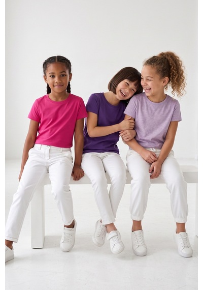 Kiagu Kız Erkek Çocuk Basic Tişört 3'lü Set Pamuklu Kısa Kollu Çocuk Tişört 2-13 Yaş T-shirt 3'lü Set1 Kiagu Kız Erkek Çocuk Basic Tişört 3'lü Set Pamuklu Kısa Kollu Çocuk Tişört 2-13 Yaş T-shirt 3'lü Set1