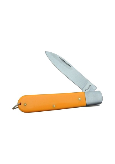 Portugal P04 Sarı Portekiz Kamp Çakı 16 Cm - Plastik Sap, Manuel Sarı