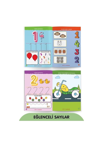 Yaz Sil Serisi Eğlenceli Sayılar