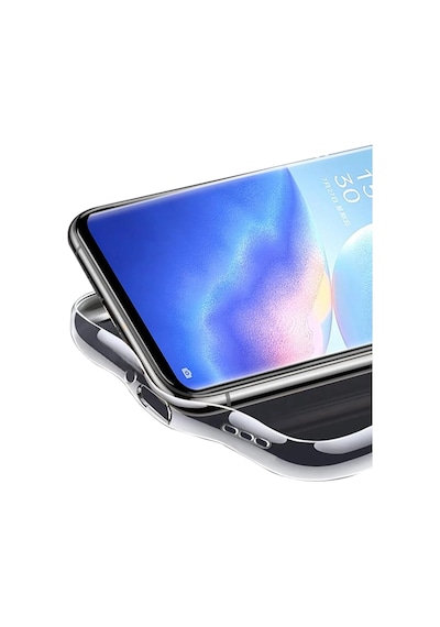 Newface - 618 - Oppo Reno 5 Pro Kılıf Lüx - Aconcept - Şeffaf Silikon