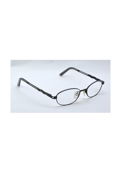 Kıds Eyeglasses Frame 376 Black 46 16 125 Siyah Unısex Çocuk Gözlüğü