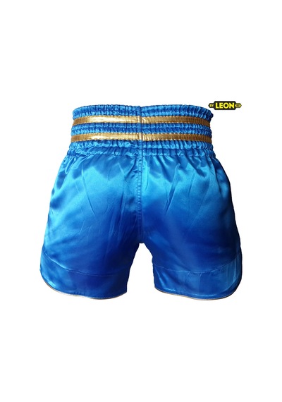 Aksaspor Leon Kickboxing Kick Boks Şortu Mavi (Yeni Model)