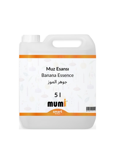 Muz Mum Esansı 5 Litre Şeffaf