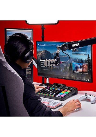 Rødecaster Pro Iı: Beyaz Entegre Ses Prodüksiyon Sistemi - 4 Mikrofon Girişli, Sd Card Ve Bilgisayara Çok Kanallı Kayıt Etme Özellikli Profesyonel Podcast Mikser Rødecaster Pro Iı: Beyaz Entegre Ses Prodüksiyon Sistemi - 4 Mikrofon Girişli, Sd Card Ve Bilgisayara Çok Kanallı Kayıt Etme Özellikli Profesyonel Podcast Mikser